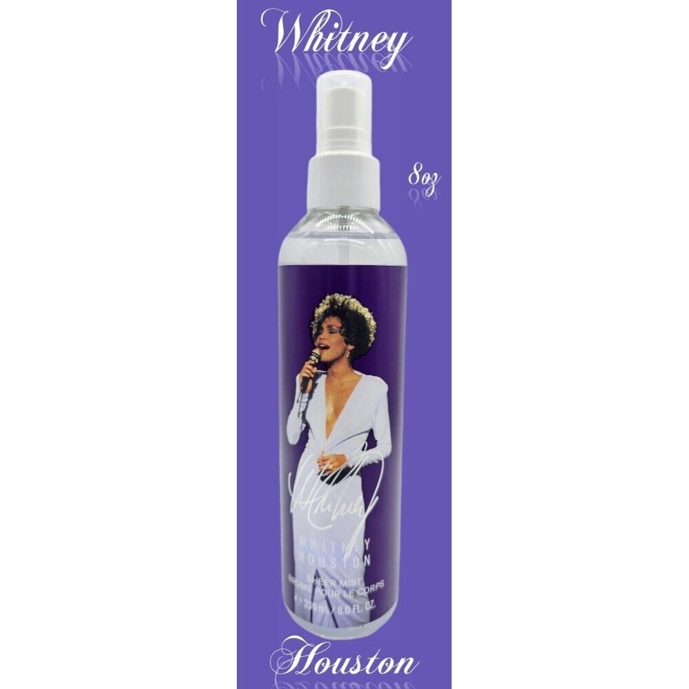 New Whitney Houston Sheer Mist 8 oz - Signature Fragrance - Floral/Fruity